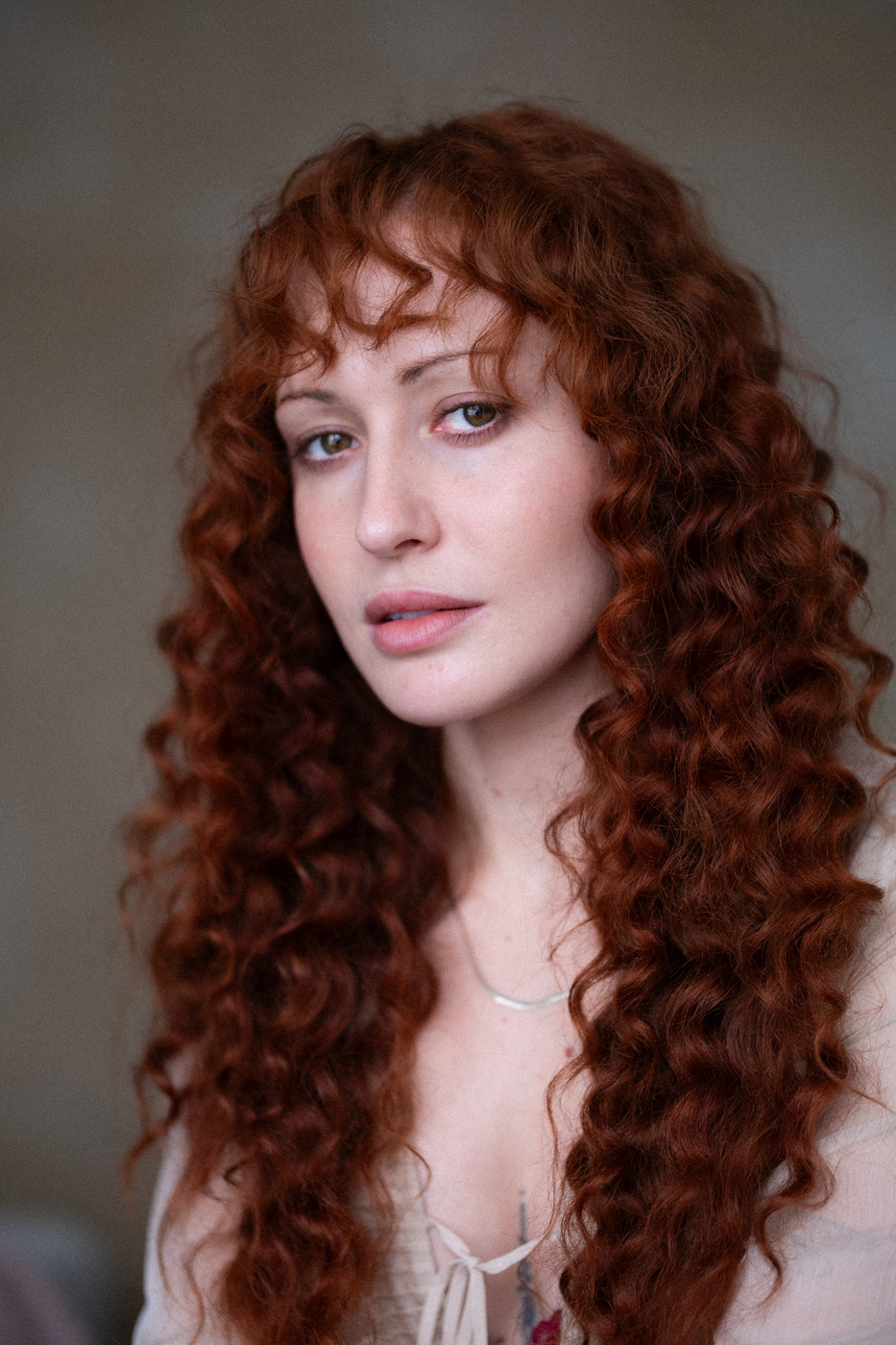 Actor headshot, natural light, editorial style